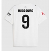 Camisa de Futebol Valencia Hugo Duro #9 Equipamento Principal 2025-26 Manga Curta Camisa de Futebol Valencia Hugo Duro #9 Equipamento Principal 2025-26 Manga Curta
